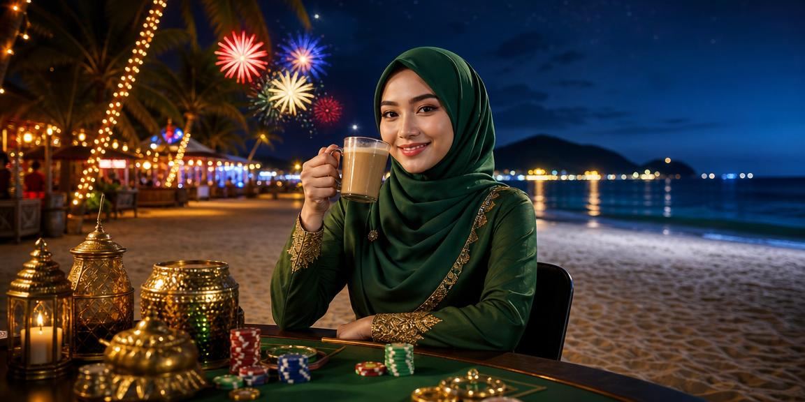 Pengguna menggunakan aplikasi usj1 secara bertanggungjawab di Langkawi dengan suasana tenang